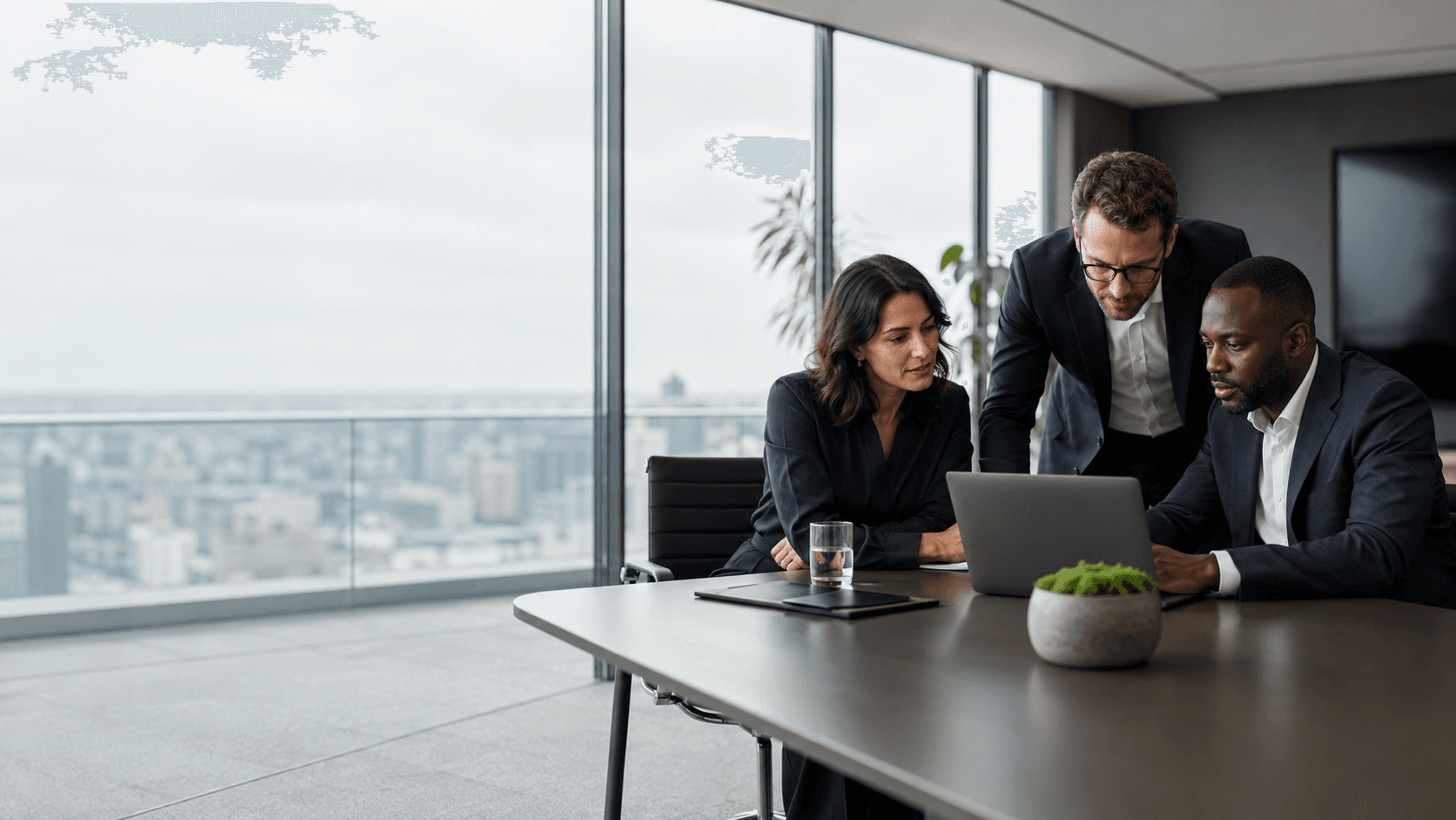 M&A professionals reviewing an opportunity
